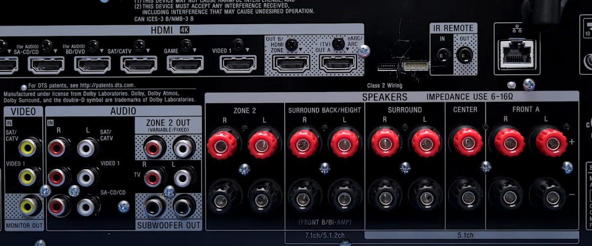 Receiver impedance