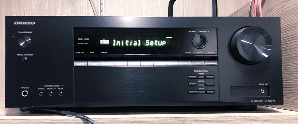 Onkyo TX-SR393 sound